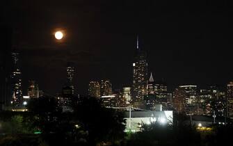 la superluna a Chicago