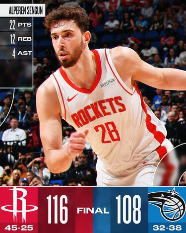 ORLANDO MAGIC-HOUSTON ROCKETS 108-116