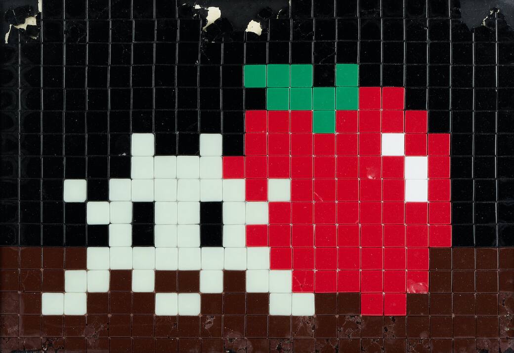 Invader, NY_126. Courtesy JULIEN’S AUCTIONS