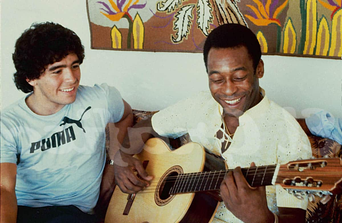 Maradona e Pelé