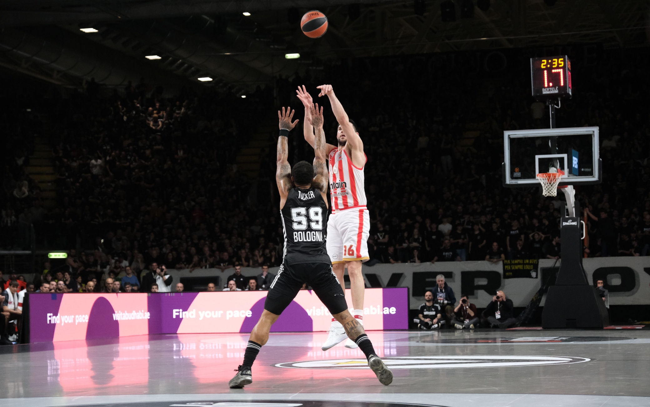 virtus bologna vs. roter stern