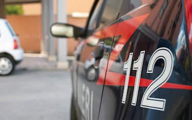 Carabinieri (Italian police force) car. Italy