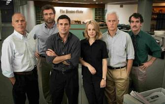 michael keaton in una scena di Il Caso Spotlight