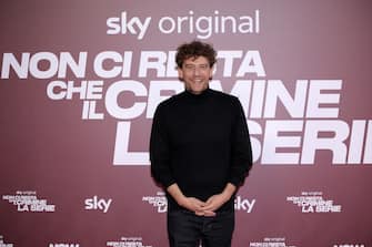 Maurizio Lastrico during photocall of the Sky series " Non ci resta che il calcio - la serie", News in Rome, Italy, November 27 2023
