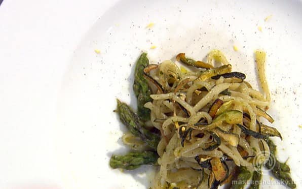 Pasta con zucchine