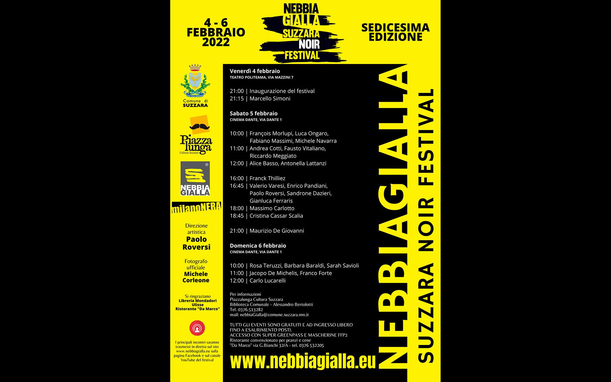 Nebbiagialla Suzzara noir festival