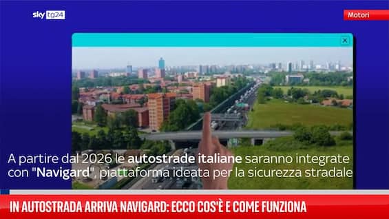 In autostrada arriva Navigard: ecco cos In autostrada arriva Navigard: ecco cos