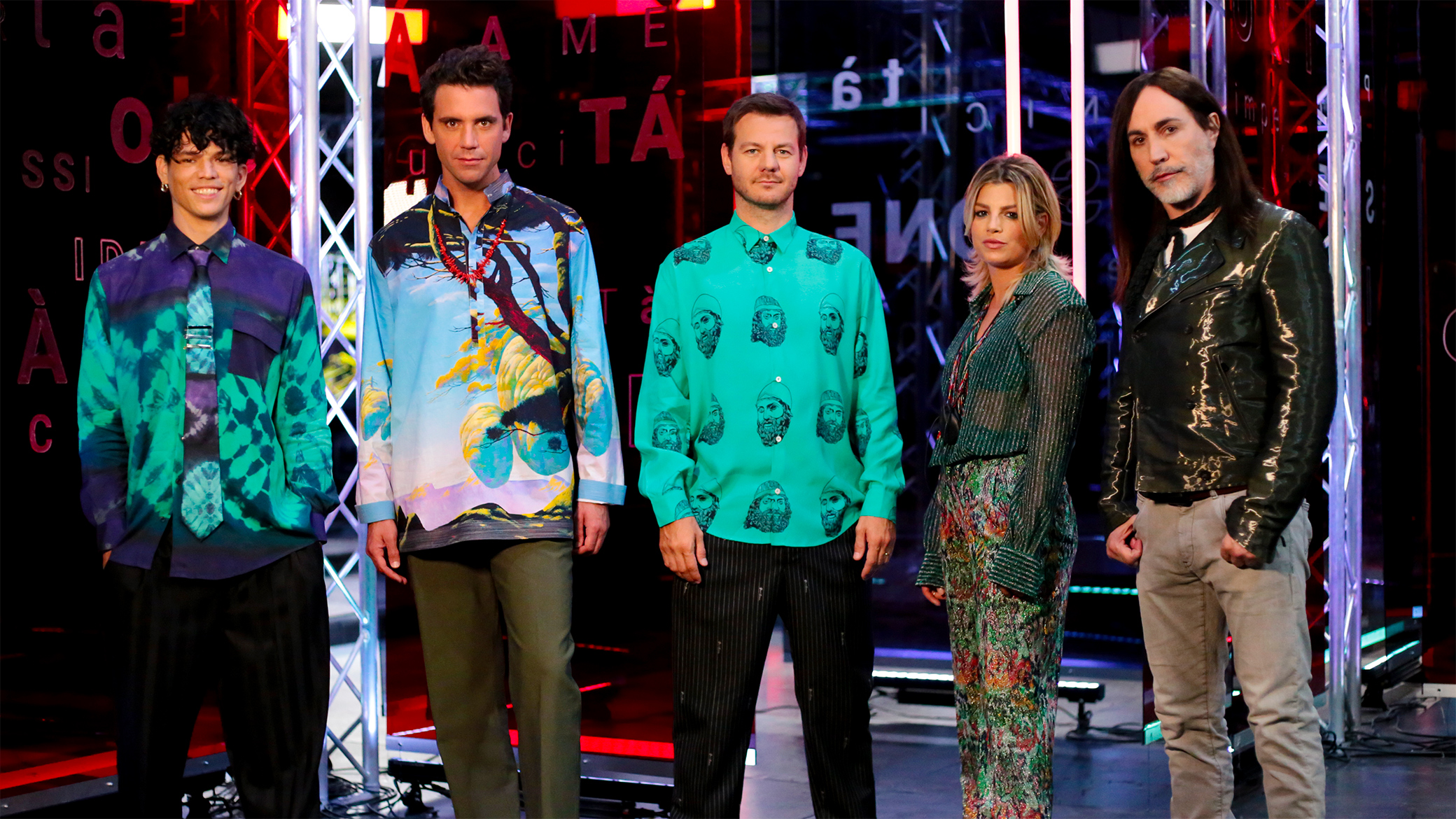 Hell Raton, Mika, Manuel Agnelli, Emma e Alessandro Cattelan