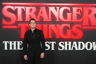 Daniel Dae Kim attends the opening night gala of Stranger Things: The First Shadow, at the Phoenix Theatre, London. Picture date: Thursday December 14, 2023. (Photo by Jeff Moore/PA Images via Getty Images)