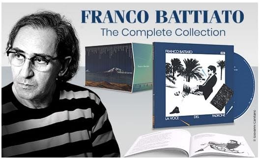 Franco Battiato, arriva in edicola 'Franco Battiato: The Complete  Collection