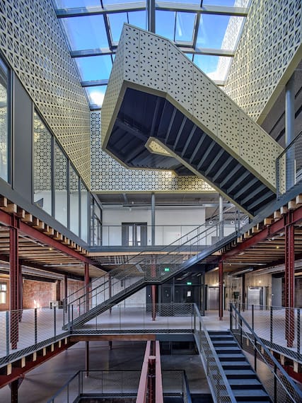 Nederlands Fotomuseum – atrium and central stairwell © Photo Studio Hans Wilschut