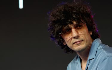 ROME, ITALY - JUNE 19:  The Italian singer Ermal Meta attends an interview during 'Casa Azzurri' at pratibus district on June 19, 2021 in Rome, Italy.  (Photo by Paolo Bruno/Getty Images)