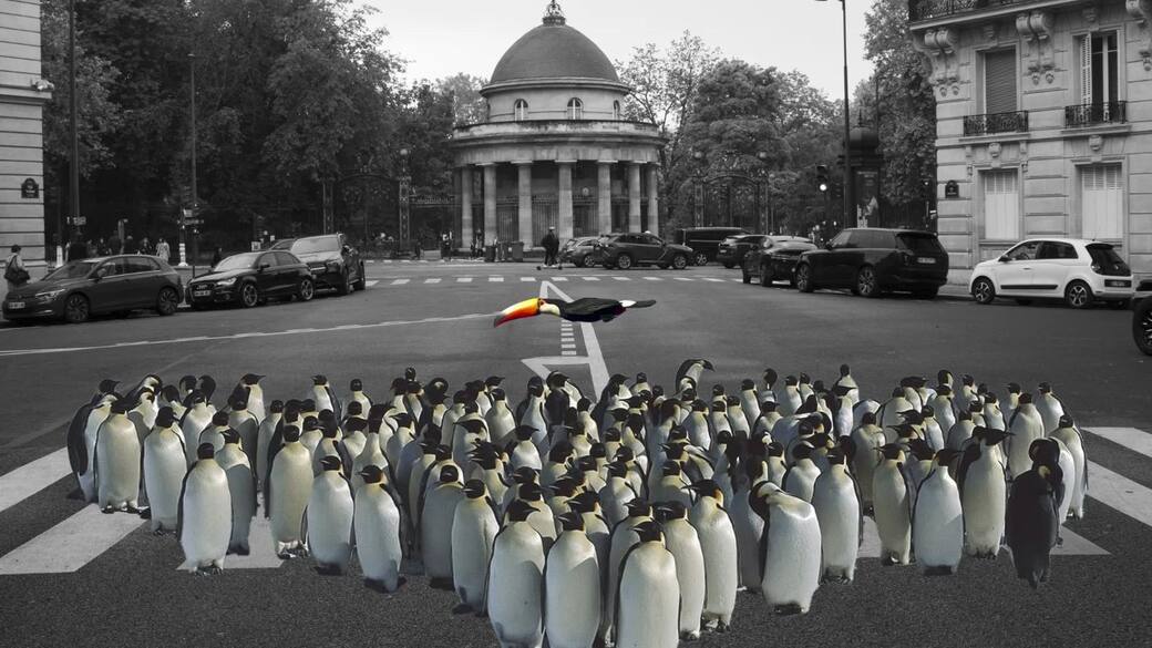 Andrea Branzi, Animal City, 2023 © ADAGP, Paris, 2025 © Leone Locatelli et Bernardo Migone