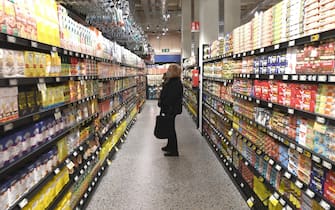 Aperto dopo oltre 30 anni di iter burocratico un supermercato Esselunga. Genova, 16 Dicembre 2020.
ANSA/LUCA ZENNARO