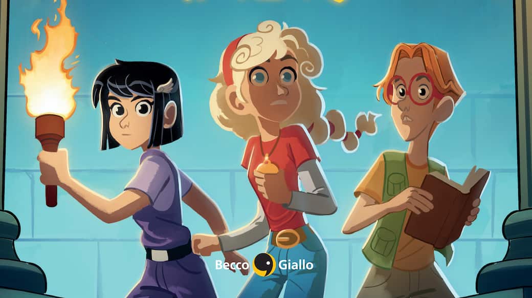 Un dettaglio della copertina di “Archeo Tales – Il mito del Minotauro”