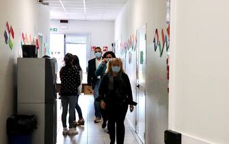 I corridoi di una scuola