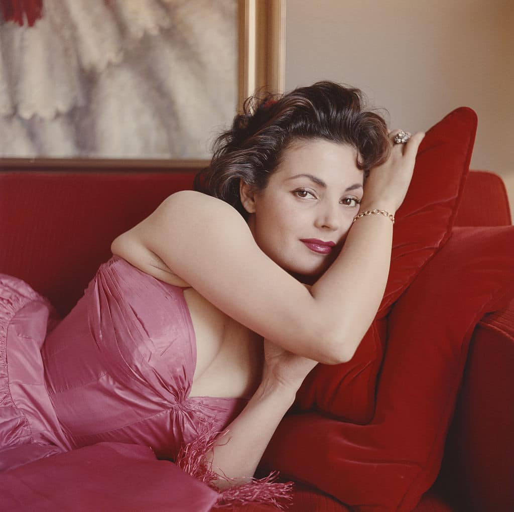 Spanish actress and singer Carmen Sevilla, Madrid, 1957.  (Photo by Slim Aarons/Getty Images)