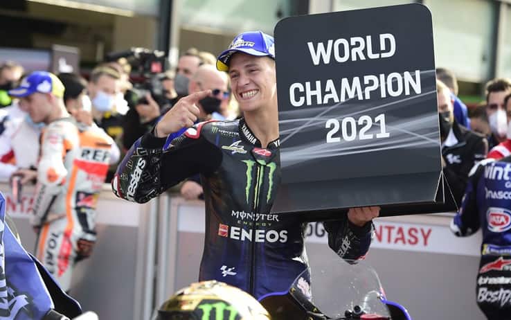 Quartararo campione del mondo nel 2021