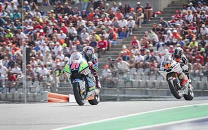 Moto2, Alonso Lopez sfreccia nel venerdì di Aragon