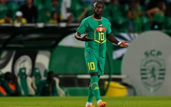 LISBON, PORTUGAL - JUNE 20: Sadio Mane of Senegal celebrates after scoring a goal during the International Friendly match between Brazil and Senegal at Estadio Jose Alvalade on June 20, 2023 in Lisbon, Portugal.  (Photo by Gualter Fatia/Getty Images)