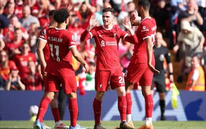 Show ad Anfield, il Liverpool ne fa 4 al Tottenham