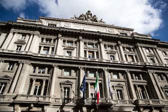 La sede di Cassa Depositi e Prestiti (CDP), Roma, 31 ottobre 2023. ANSA/ANGELO CARCONI