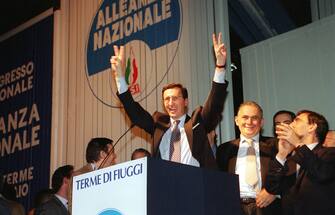Ignazio la Russa e Gianfranco Fini