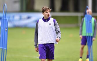 Fiorentina: l'allenamento durante la tournèe in Austria