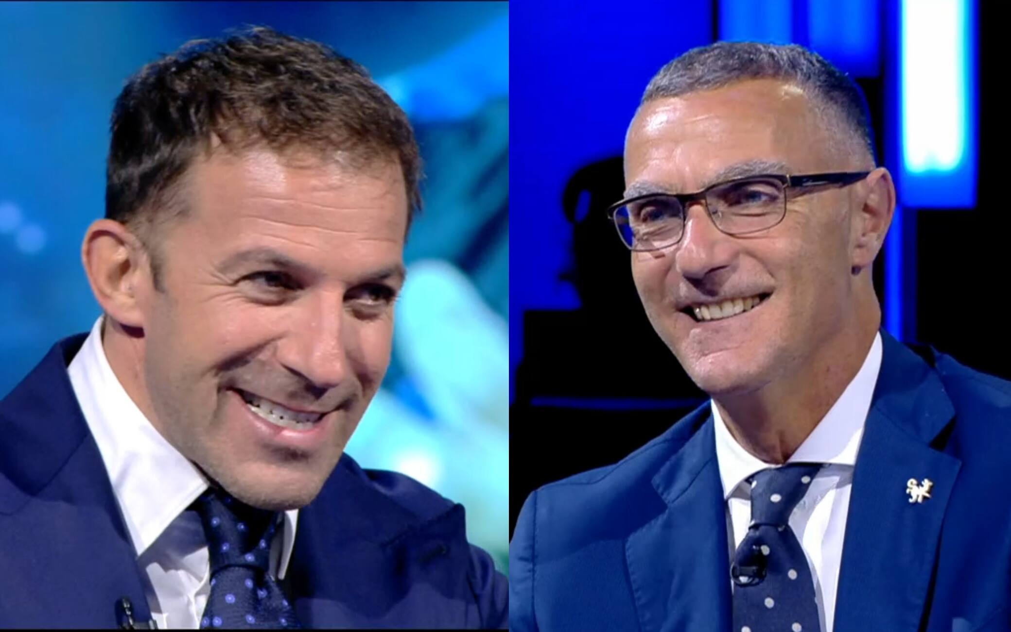 Thuram strega Del Piero. Il siparietto con Bergomi sull'Inter favorita  scudetto | Sky Sport