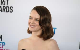 Claire Foy photographed at the 2023 Film Independant Spirit Awards at Santa Monica Beach in Santa Monica, Los Angeles, USA on 04 March 2023., Credit:Julie Edwards / Avalon