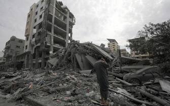 Palazzi distrutti a Gaza