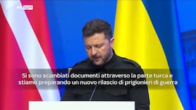 Ucraina, Zelensky: "Lavoriamo su sanzioni congiunte con Usa"