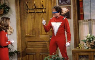 UNITED STATES - JUNE 11:  MORK & MINDY - "The Honeymoon" 10/22/81 Pam Dawber, Robin Williams  (Photo by ABC Photo Archives/Disney General Entertainment Content via Getty Images)