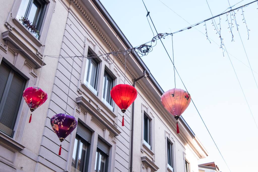 Addobbi capodanno cinese a Milano