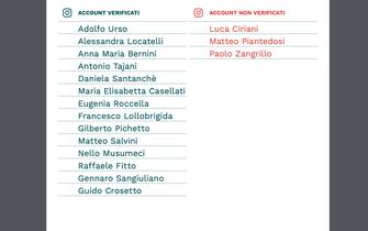 account instagram ministri governo meloni