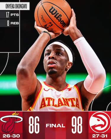 ATLANTA HAWKS-MIAMI HEAT 98-86