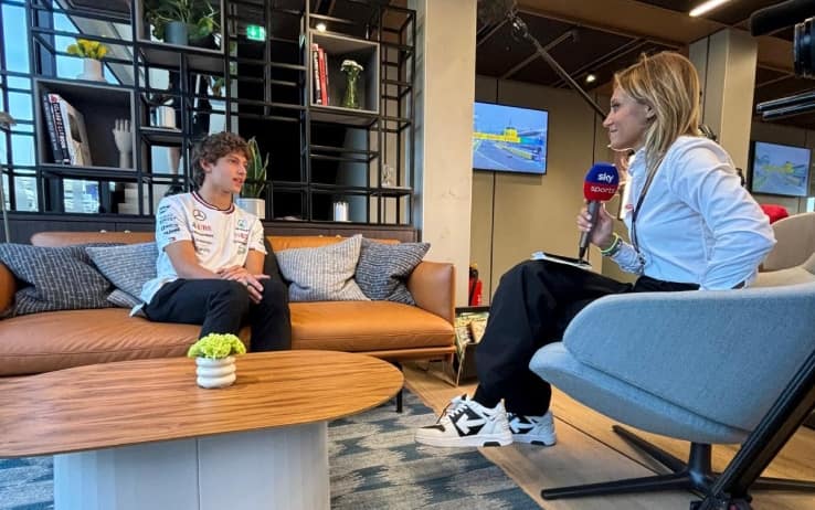 F1, intervista a Kimi Antonelli