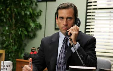 THE OFFICE -- NBC Series -- "Performance Review" -- Pictured: Steve Carell as Michael Scott -- NBC Universal Photo: Justin Lubin
FOR EDITORIAL USE ONLY -- DO NOT RE-SELL/DO NOT ARCHIVE