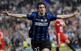 Milito Bayern Inter 2010