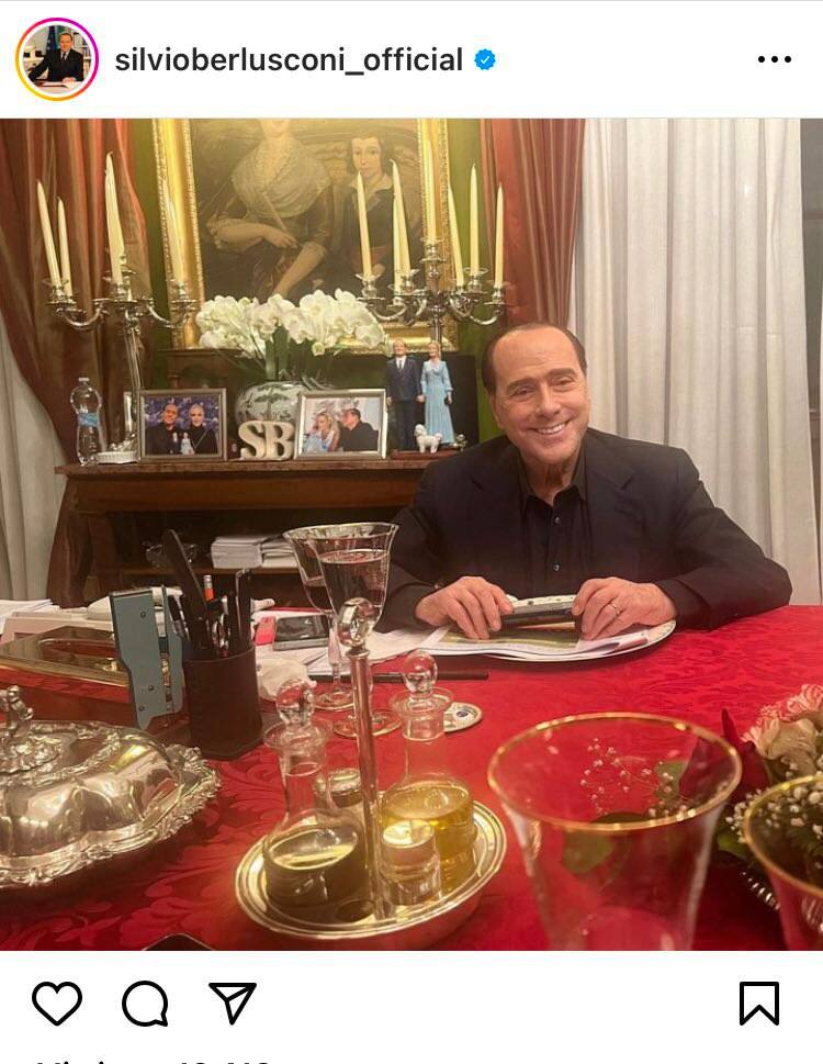 Silvio Berlusconi on Instagram