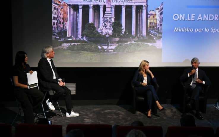 Roma, 06-10-2023
Casa del Cinema
Convegno ROM - E  Ecosostenibilità e Futuro
© Laura Cioccarelli / Fotonotizia

