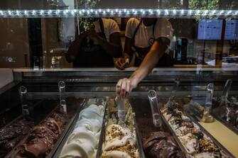 A Bacio di Latte gelato store in Rio de Janeiro, Brazil, on Thursday, March 2, 2023. On March 2 Brazil releases fourth-quarter GDP figures, where a small decline is anticipatedÂ at the end of 2022 after five consecutive quarters of expansion. Photographer: Dado Galdieri/Bloomberg via Getty Images