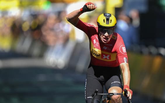 Abrahamsen vince in fuga a Tolosa. Healy in giallo