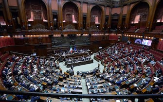 28/04/2023 Camera dei Deputati discussione e voto sul DEF nella foto  l' aula (ROMA - 2023-04-28, Stefano Carofei) p.s. la foto e' utilizzabile nel rispetto del contesto in cui e' stata scattata, e senza intento diffamatorio del decoro delle persone rappresentate