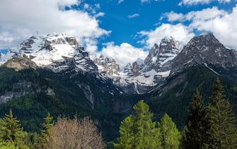 Europe, Italy, Trentino South Tyrol, Rendena valley, Trento province, Madonna di Campiglio.