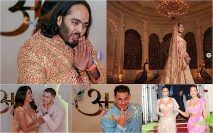 Matrimonio Ambani-Merchant, vip da tutto il mondo a Mumbai. FOTO