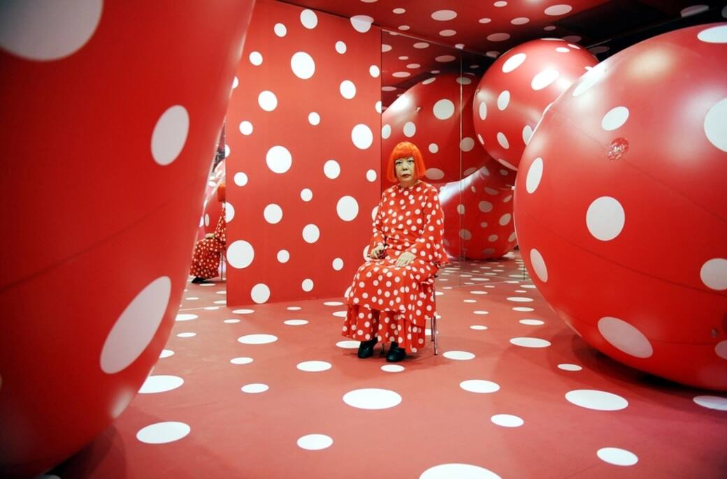Yayoi_Kusama_and_Dots_Obsession_1996-2011_Installation_view_The_Watari_Museum_of_Contemporary_Art_Tokyo._©_YAYOI_KUSAMA._Courtesy_of_Ota_Fine_Arts_Victoria_Miro_and_David_Zwirner._(1).JPG