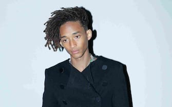 SEOUL, SOUTH KOREA - APRIL 29: Jaden Smith attends the Louis Vuitton Pre-Fall 2023 Show on the Jamsugyo Bridge at the Hangang River on April 29, 2023 in Seoul, South Korea. (Photo by Han Myung-Gu/Getty Images)