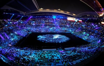 Lo stadio pieno