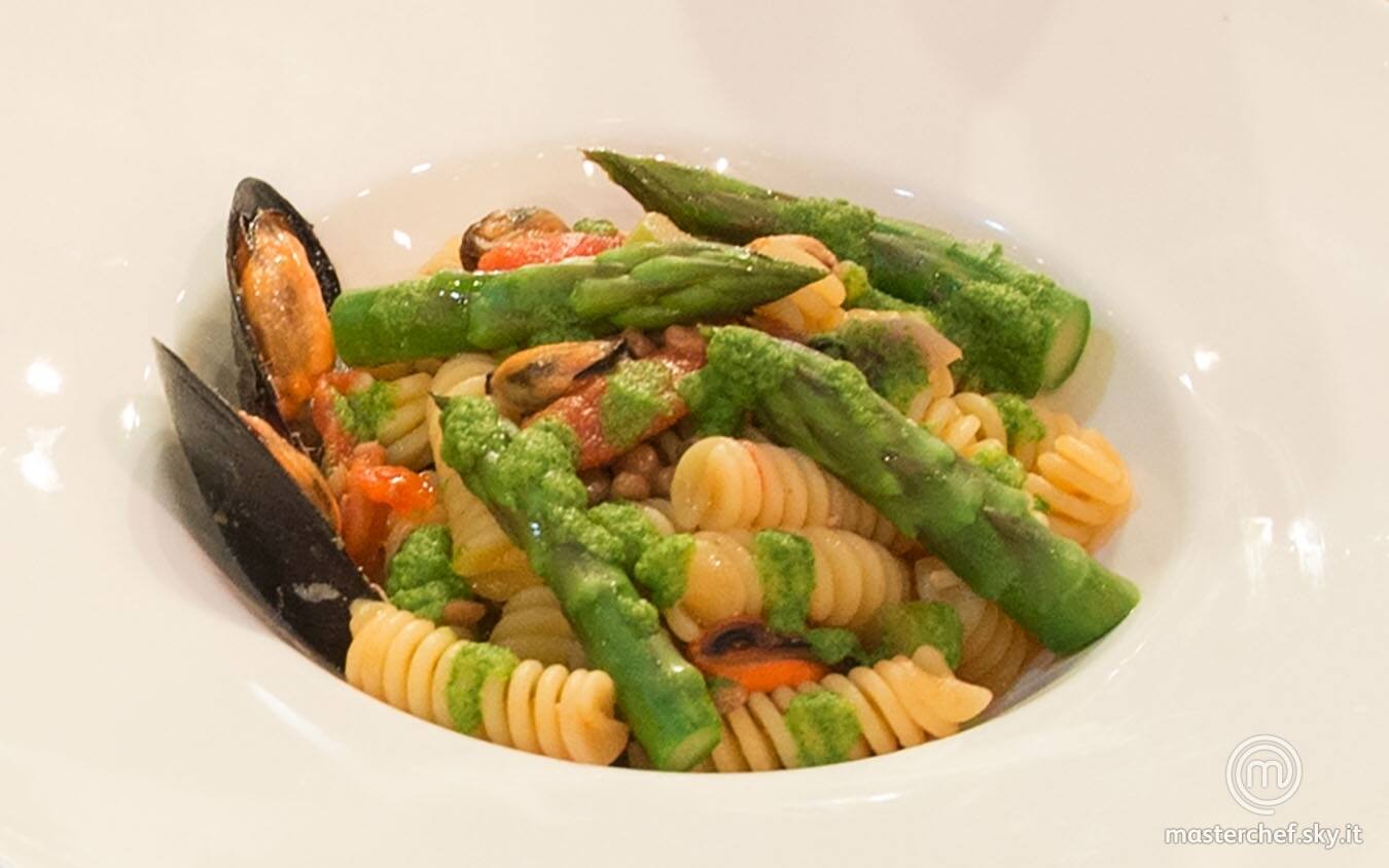 Fusilli e cozze nell’orto